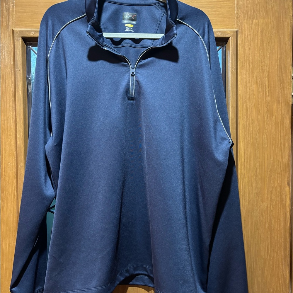 Greg Norman Collection Deep Blue Pullover